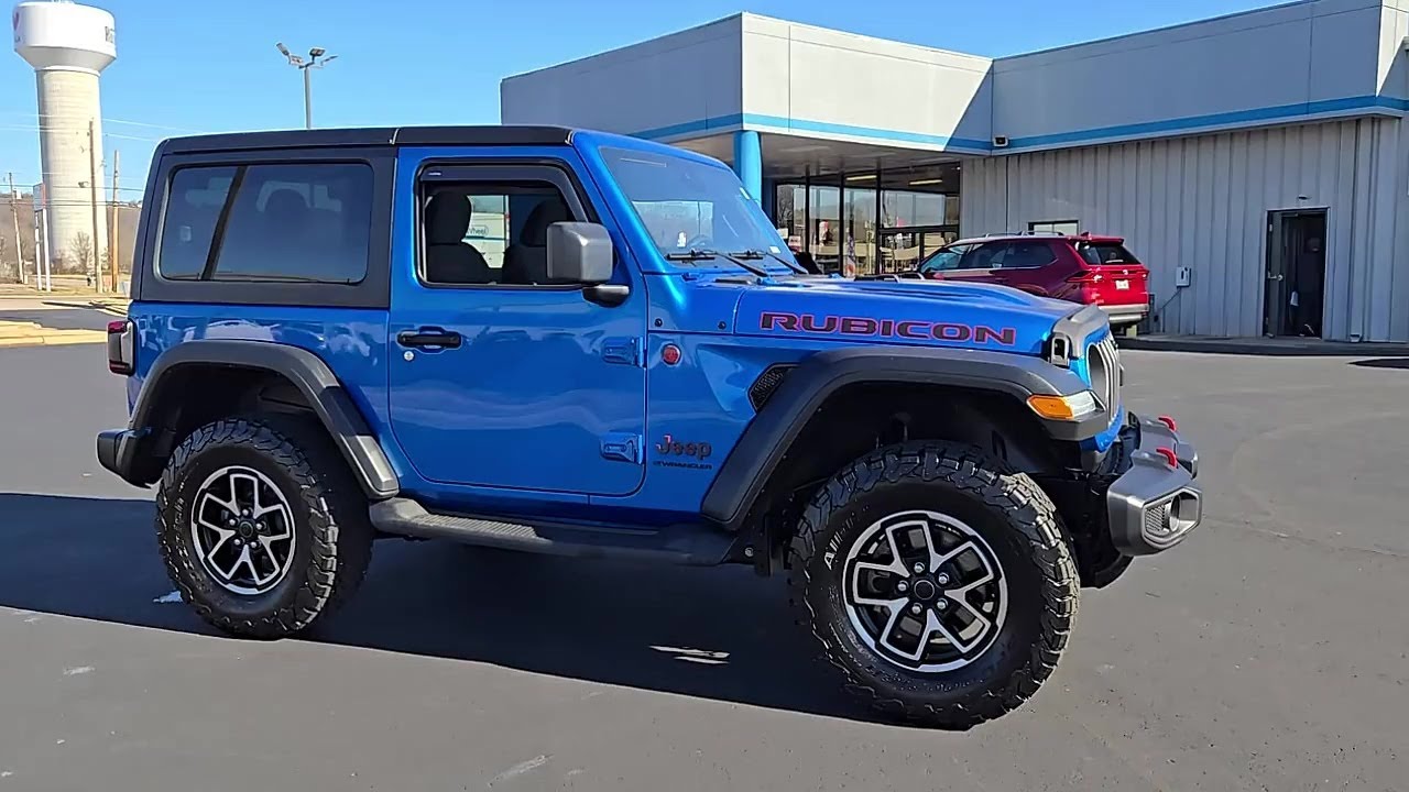 USED 2024 JEEP WRANGLER Rubicon 2 Door 4x4 at Phil Wright Autoplex (USED) 