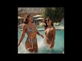Romantic Pool Kiss Sweet Lesbian Couple Moment mp3