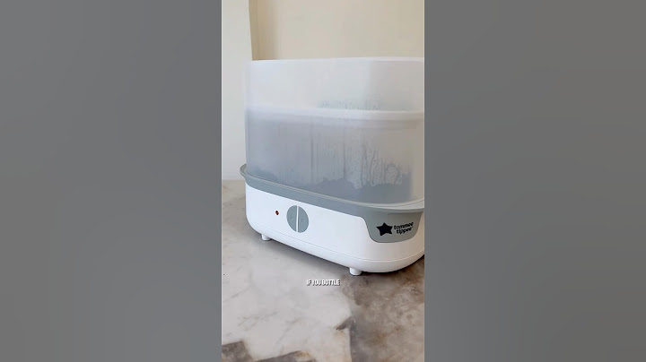 Tommee Tippee Super steam sterilizer #baby #shorts #shortsfeed