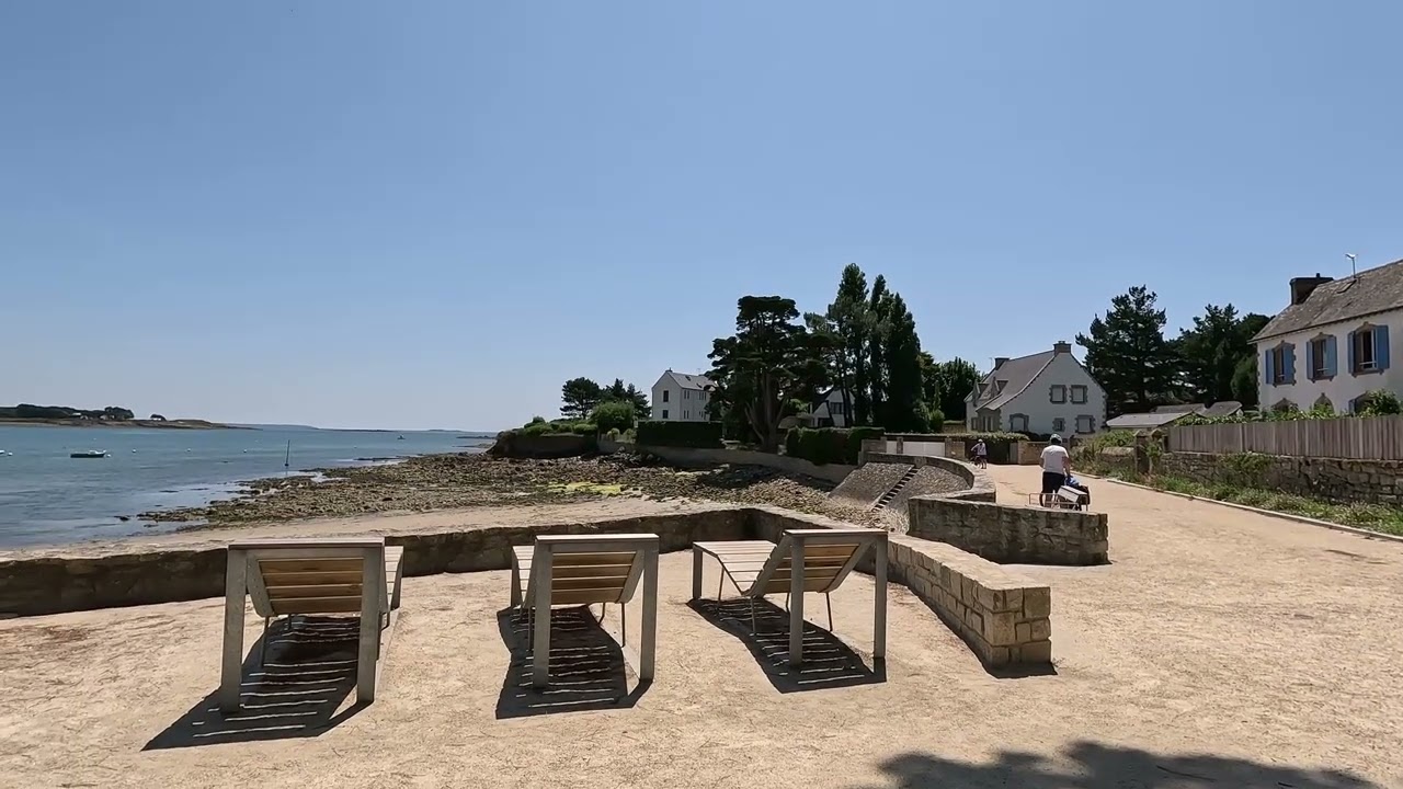 Balade sur le GR 34, le sentier des douaniers à la Trinité sur mer.