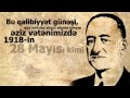 Məhəmməd Əmin Rəsulzadə - 28 may çxışı