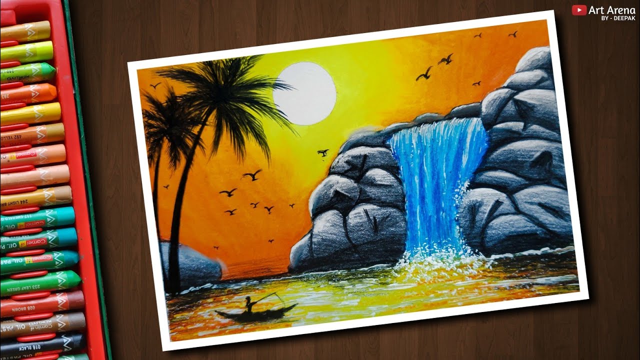 Featured image of post Sunset Waterfall Nature Drawing / Hitta stockbilder i hd på sunset waterfall amazing nature landscape och miljontals andra royaltyfria stockbilder, illustrationer och vektorer i shutterstocks samling.