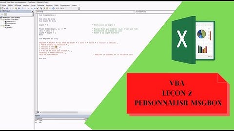 Formation  VBA, Vidéo n