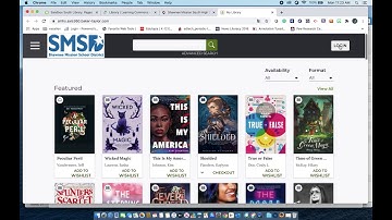 Checking out an Axis 360 e or audio book