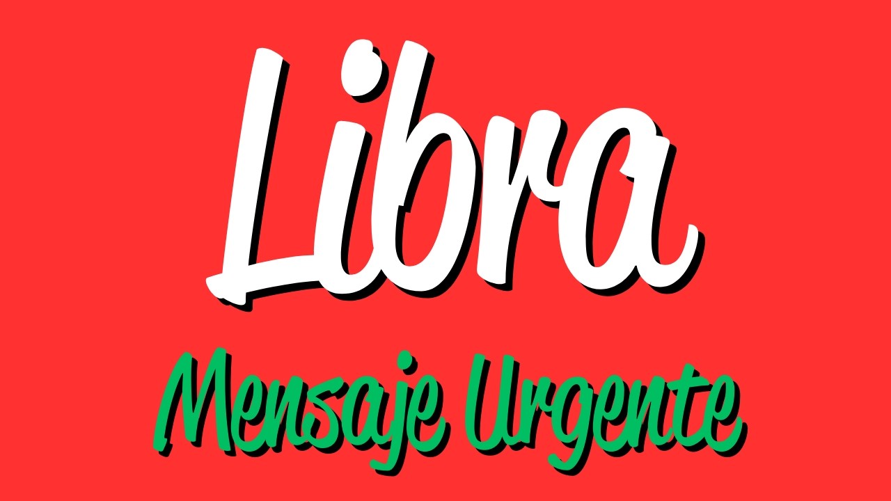 Libra, LLORA EN SILENCIO POR TI... Y HOY ACTÚA 💔 😱
