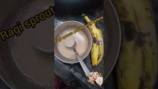 6+ months baby food #ragiwithbanana #ytshaorts #youtubemusic #healthy #weightgain #easyrecipe