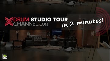 Drumchannel Studio Tour in 2 minutes