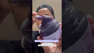 Affordable detan gel face mask from #consciouschemist #blueberrymask #summerglowup #shortsviral