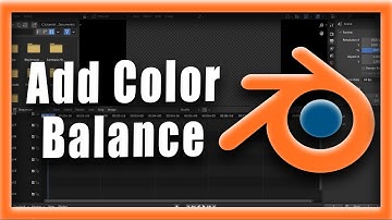 Blender Tutorial: Hoe voeg je kleurbalans toe in Blender Videobewerking