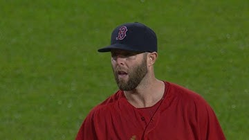 HOU@BOS: Pedroia turns a double play