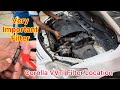 2zr engine vvti filter replacement of toyota corolla