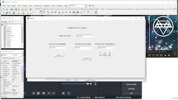 TUTORIAL DELPHI 7 - MEMBUAT PROGRAM SEDERHANA KONVERSI SUHU