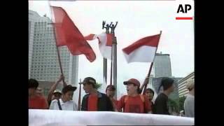 INDONESIA: JAKARTA: SUKARNOPUTRI SUPPORTERS MARCH