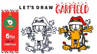 12 days of Drawing | How to Draw Garfield