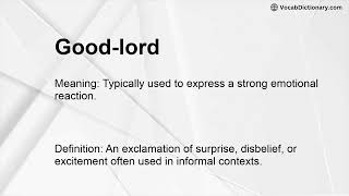 Good-lord Meaning
