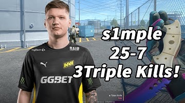 CS2 s1mple Faceit POV Nuke (25-7) | 24/10/11 #cs2 #demo