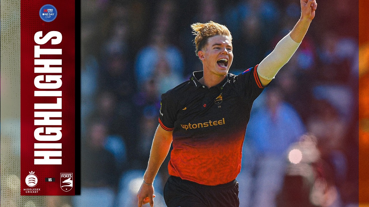 HIGHLIGHTS | Heartbreak for the Foxes in the final | Leicestershire Foxes vs Middlesex MB ODC Final