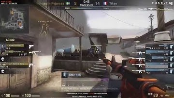 NiP vs Titan on de_inferno @ Dreamhack Summer 2014 Quarter Finals (CS:GO NiP vs TT) Game 2