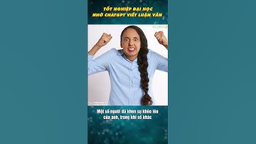 Nhờ ChatGPT viết luận văn, sinh viên Nga tốt nghiệp đại học #Shorts