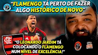 QUAL O NÍVEL DO TRABALHO DE LEONARDO JARDIM NO FLAMENGO?
