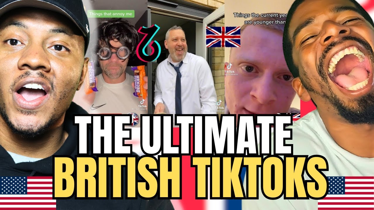 Americans React To The ULTIMATE UK/BRITISH Tiktok Compilation 🤣 🇬🇧
