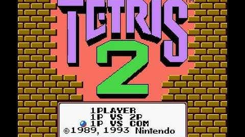 TETRIS 2 - Gamer versus Computer