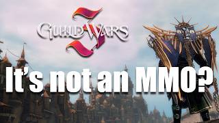 So...Guild Wars 3 is not an MMO?