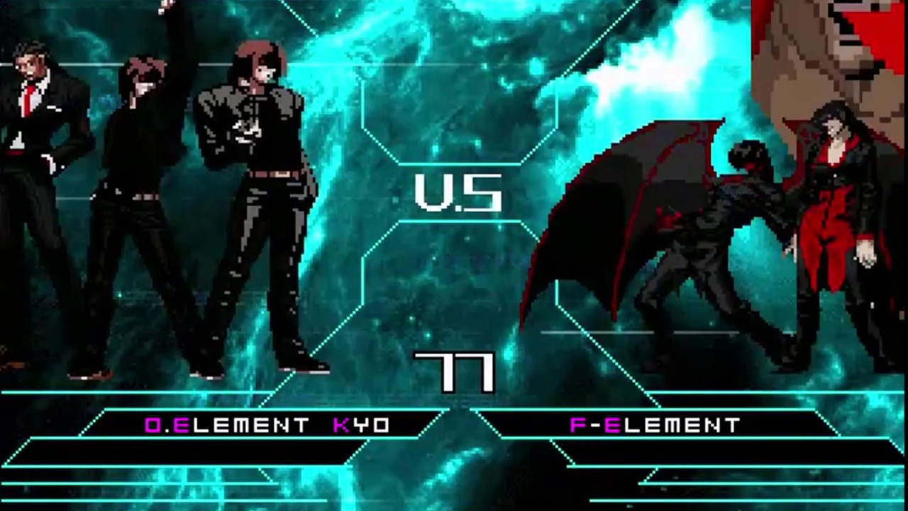 { KOF Wings Of Justice } O ELEMENT KYO Vs F ELEMENT