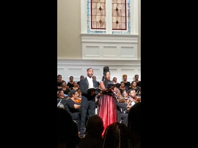 Daveda Browne Alto Soloist Bach Magnificat Duet with Ravon Middlebrooks Nov 2017