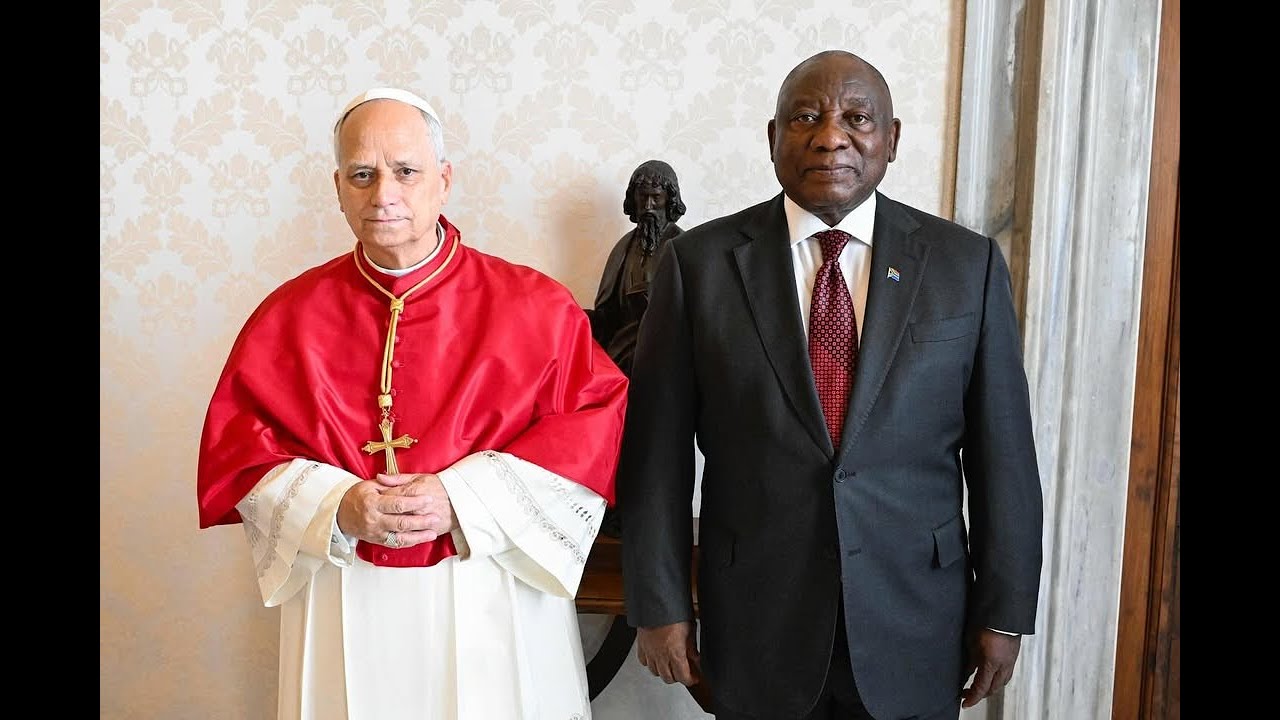 Президент Кирилл Рамафоса встречается с Папой Львом XIV в Ватикане! (Отрывок из подкаста LTBR)