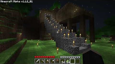 4 Minutes of Playing Minecraft Alpha v1.1.2_01