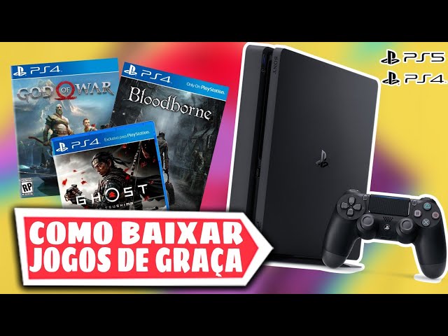 COMO BAIXAR JOGOS DE GRAÇA NO PS4!!! (2022) 