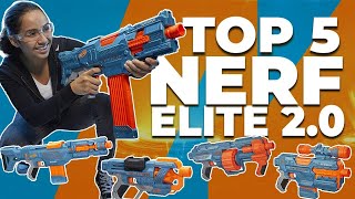 🔫 NERF ELITE 2.0: las 5 MEJORES + cuál NO COMPRAR 😱