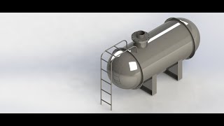 Design fuel tank in Solidworks 2018