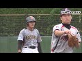 《中学硬式・新チーム》 新家匠真選手(廿日市ボーイズ) 【2点タイムリー2BH打ったよ】