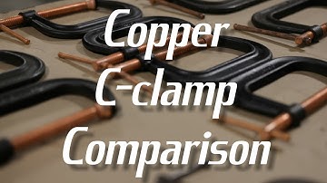 Made in USA copper C-clamp comparison