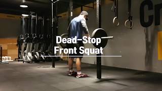 Dead-Stop Front Squat