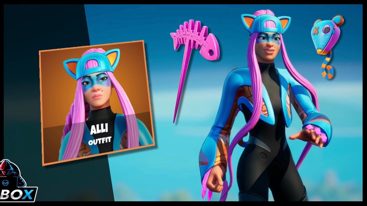 LEAKED “ALLI” SKIN GAMEPLAY!!! (CREW PACK SKIN!) - Fortnite Battle Royale