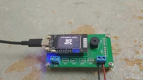 ESP32 Modbus Ultrasonic Level Meter
