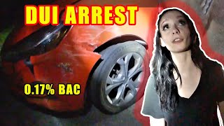 Bodycam DUI Arrest - 22-Year-Old is Arrested for DUI After Picking Her Sister Up at a Strip Club