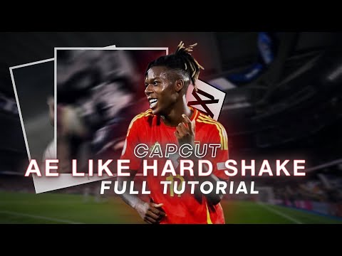 AE Like 2 Hard Shake Tutorial on Capcut | AE Inspired Agressive Shake Tutorial on Capcut