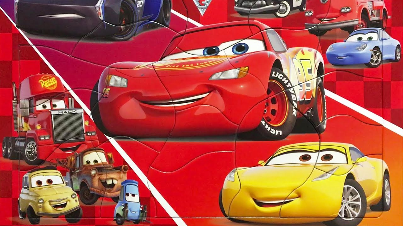 Cars3 Puzzle The race starts!  カーズ3  パズル  レースがはじまる!