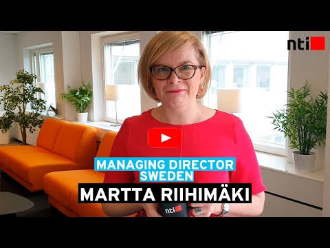 NTI Sweden - Meet Martta Riihimäki!