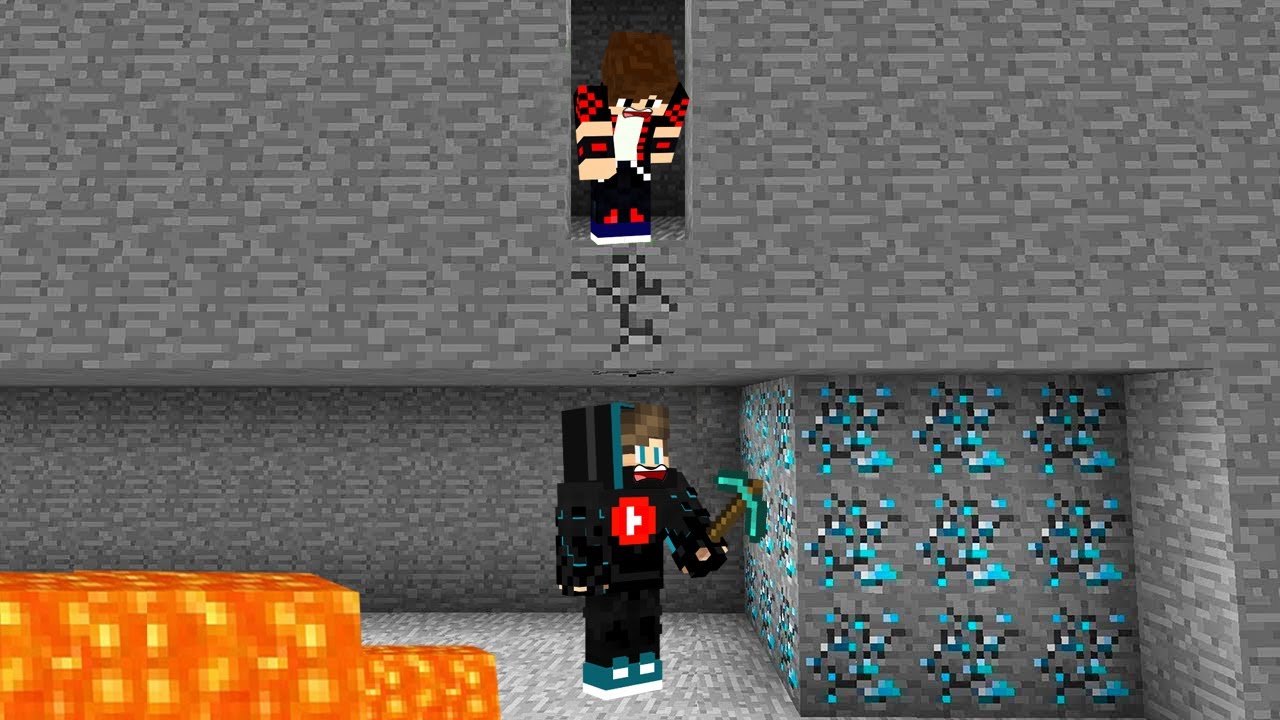 #فلم_ماين_كرافت : غدرت صديقي وسرقت الدايموند !!؟🔥😱