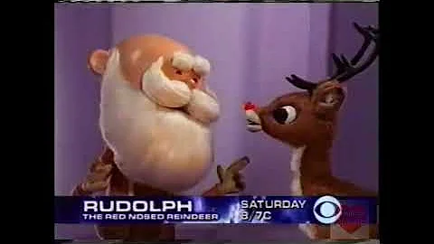Rudolph the Red Nosed Reindeer | CBS | Promo | 2001