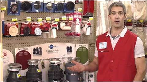 How do I select and replace a garbage disposal?