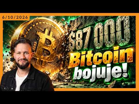 Bitcoin má problém s $87 000 - Saylor nakupoval #BTC #kryptoraňajky