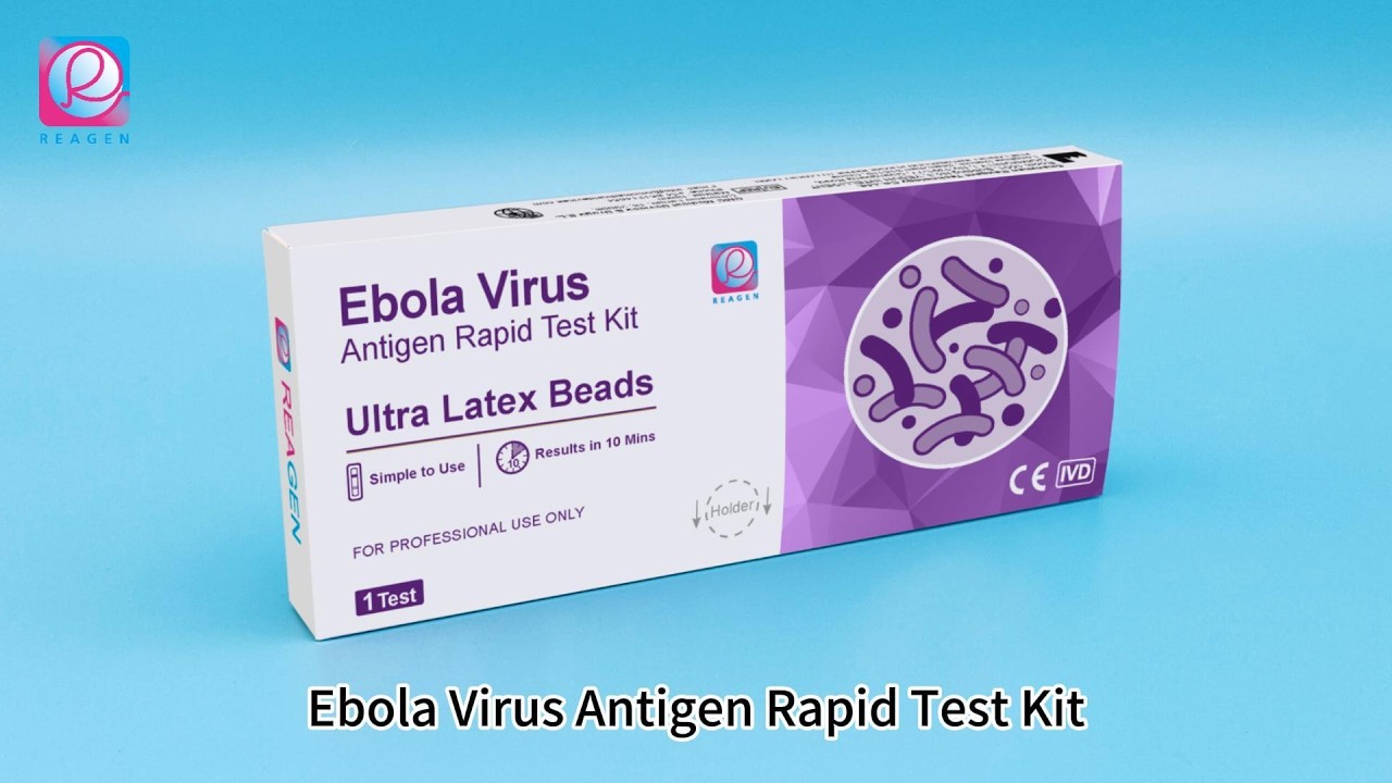REAGEN Ebola Virus Antigen Rapid Test KitOperation Procedure - YouTube