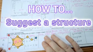 Suggesting a structure from analysis data