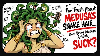 The Truth About Medusa's Snake Hair... Does Being Medusa Actually Sucks? @thecynicalbiologist 
